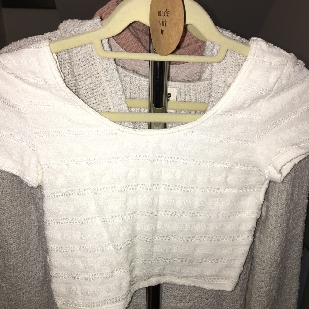 White Crop Top